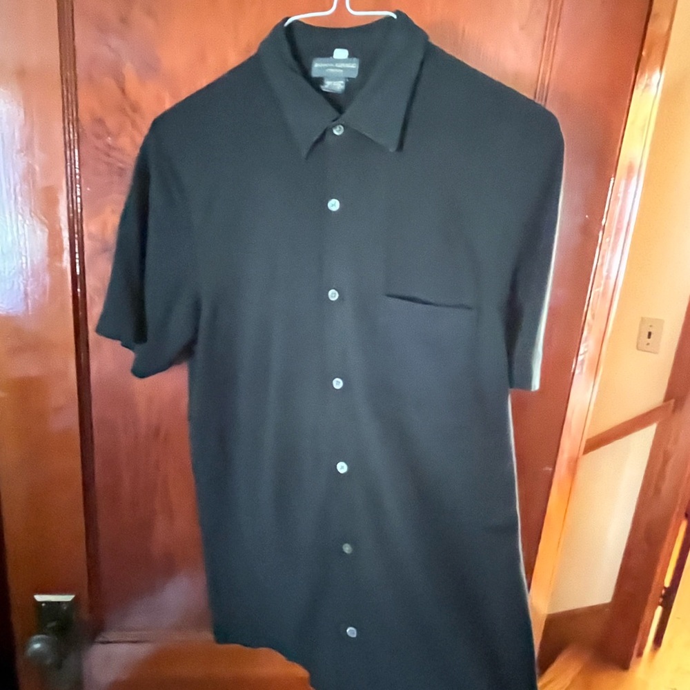 Black banana republic short sleeve Oxford